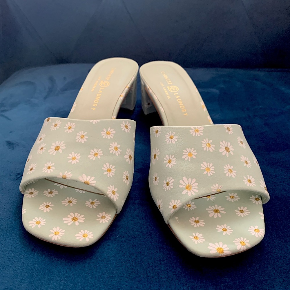 Chinese Laundry Floral Mules